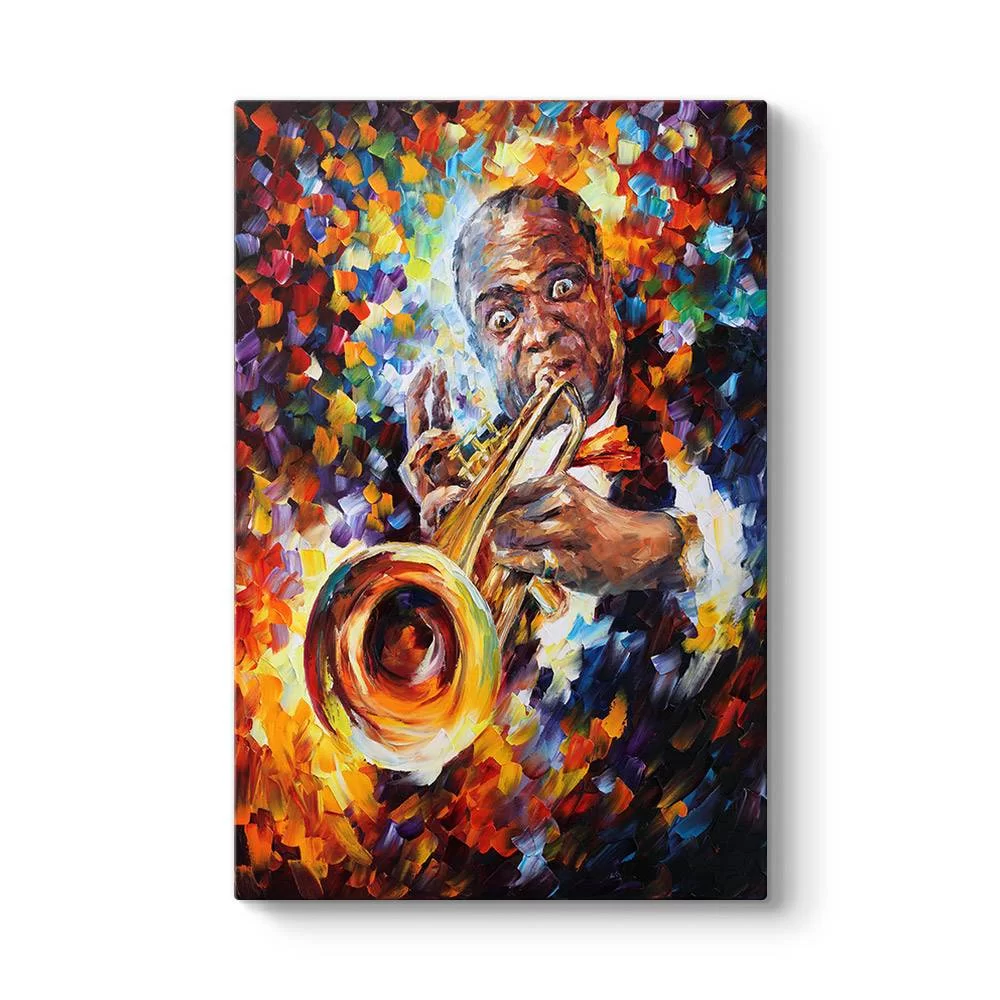 Louis Armstrong Tablosu - Model 2